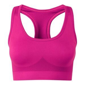 TriDri Womens/Ladies Seamless 3D Fit Multi-Sport Solid Color Sculpt Sports Bra /